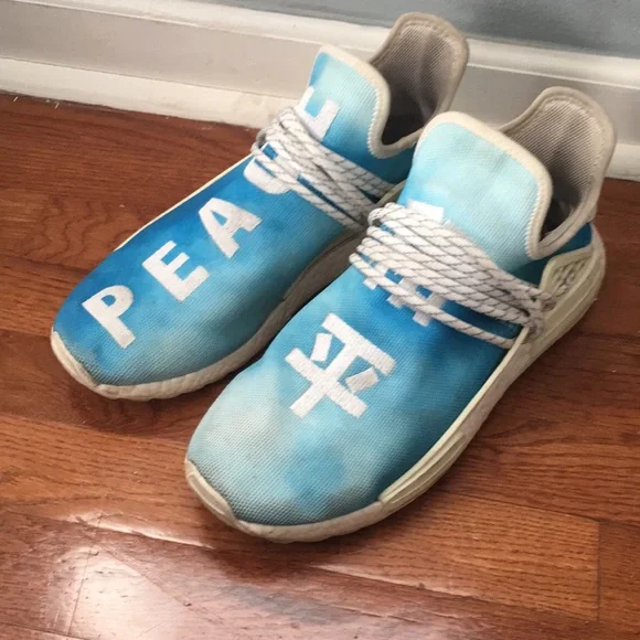 adidas gazelle silver green womens Adidas NMD Hu Pharrell Inspiration Pack Powder Blue main image 1
